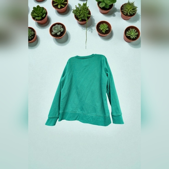 Tek Gear Ultrasoft Fleece Crewneck Sweatshirt Dark Green, Size: L (EUC) - Picture 6 of 8